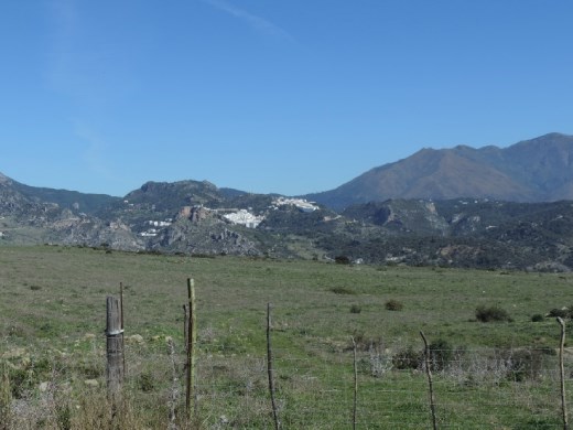 There's where we're going! Our first Andalucian 