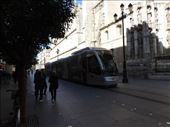 Our trusty Seville tram. We spent a lot of time going back and forth in those trams!: by taylortreks, Views[189]