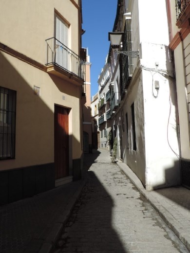 Like most old section of European cities, the streets are narrow and wind around like a maze. Unlike many of those old districts around Europe, this one is mostly flat. WHEW!