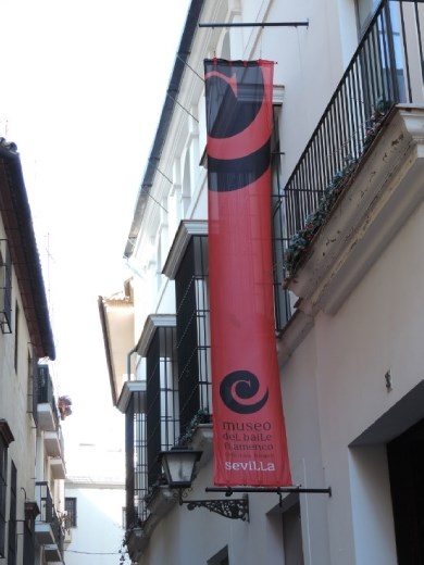 We made our way to the cheese in the maze! Behold, the Flamenco Museum! We'll see a great show there the next night.