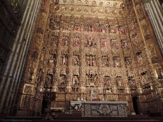 This chapel took more than 80 years to complete. The detail is astonishing!