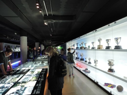 The first stop is the extensive museum...