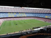 Our first view of the pitch itself. We had to pinch ourselves!: by taylortreks, Views[244]
