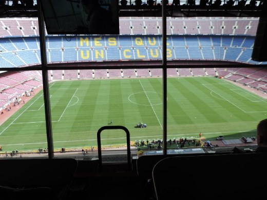 More views from the press box. Lucky dogs!