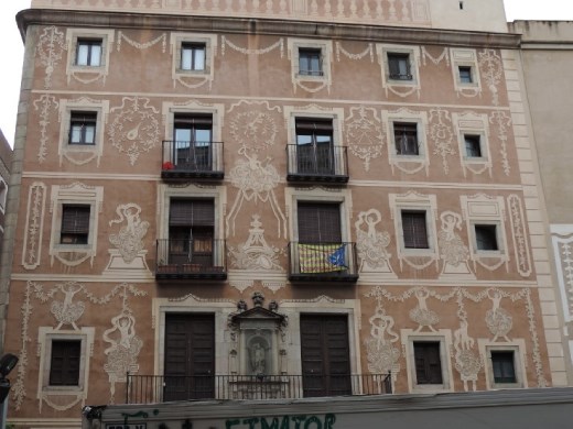 Plenty of lovely buildings adorn the streets of Barcelona. As you wander down the alleyways of the city, you never know what you're going to find!