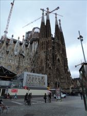 Our first view of La Sagrada Familia. As promised, it was magnificent!: by taylortreks, Views[180]