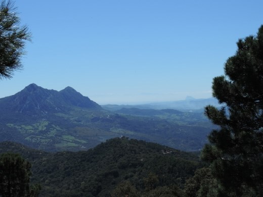 In the distance you can see the Rock of Gibraltar and (just barely!) Africa.