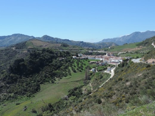 A quintessential white village. This one is the village of Atajate.