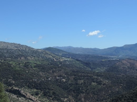 Mostly we just drank in the expansive panoramas and the blue, blue sky.