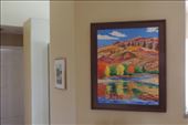 Across the hallway from the Trotternish print is a painting from Jim Walther, the director of the National Nuclear Museum in Albuquerque, New Mexico. We bought this piece at a charity auction and just love the vibrant colors that depict the Gila Wildnerness in western New Mexico.: by taylortreks, Views[500]