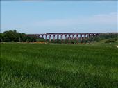The Culloden Viaduct overlooked the glen -- the train was an added bonus: by taylortreks, Views[282]