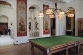 There were many modern pieces in the Castle, such as this snooker table: by taylortreks, Views[154]