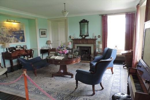 It was very comfortable living in Skaill House