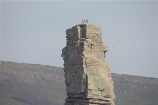HEY! There are folks who climbed to the top of the Old Man of Hoy!