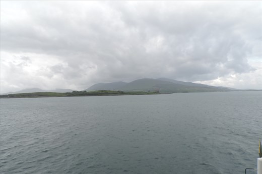 Iona on a grim, cloudy morning
