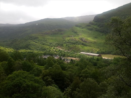 Heres where we began our ramble across the Devils Staircase