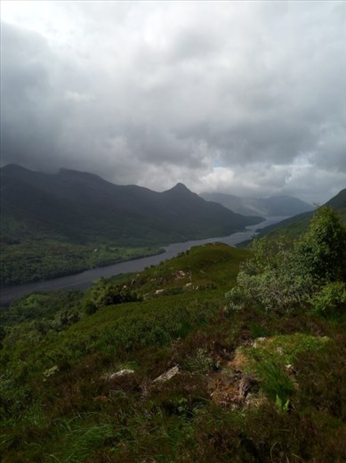 The view down the loch is just as nice as its counterpart towards Kinlochleven