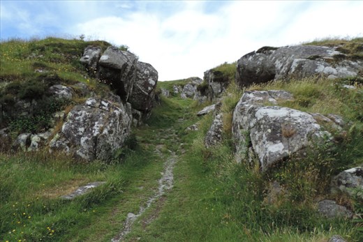 Climbing-Up-Through-Protective-Gateway