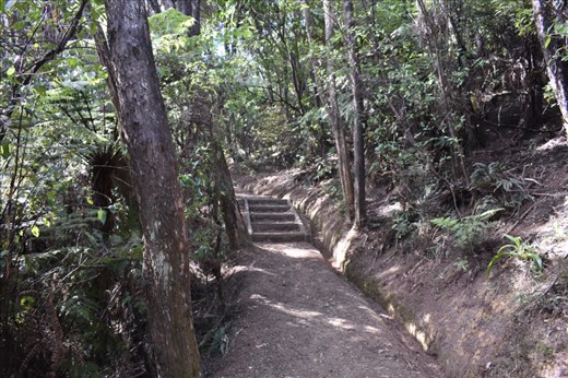 The trail up to Flagstaff Hill was STEEP!