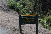Whew! Kent made it all the way to the top of the trail, as shown by this small sign.: by taylortreks, Views[219]