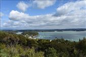 Here's the reward for the hard climb -- a sweeping panorama of Russell Harbor.: by taylortreks, Views[164]