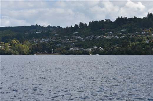 MANY holiday bachs dot Acacia Bay landscape.