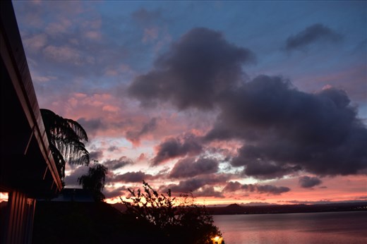 Skies are beginning to lighten up ...