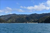 After a half-hour water taxi trip from Kaiteriteri, we boarded the sailboat at the aptly named Anchorage.: by taylortreks, Views[257]