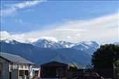 Mid-morning clouds snuggled into the nearby coastal range peaks. What a great view from the whale watch car park!: by taylortreks, Views[154]