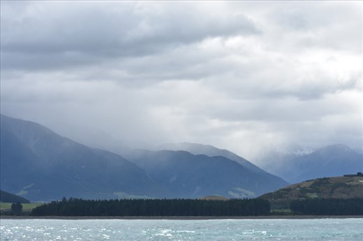 Intemperate weather began moving in later in the afternoon, chasing away our early sunshine.