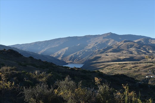 The mighty Clutha River in the rocky gorge between Clyde and Cromwell.