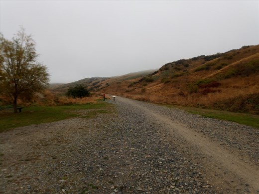 We had a cloudy, overcast start of our Otago Rail Trail excursion.