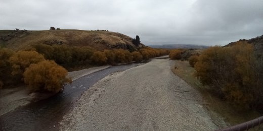This crossing was more open that the one at Poolburn Gorge.