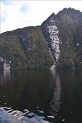 Here, it appeared as if a giant had tried to use a cleaver to chop off a hunk of hillside.: by taylortreks, Views[208]