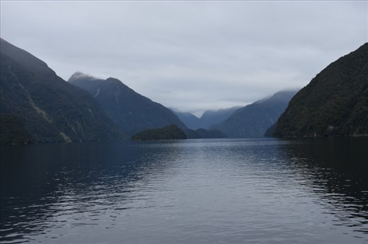 Clouds continued to lower throughout our cruise, which made it rather brisk on deck!