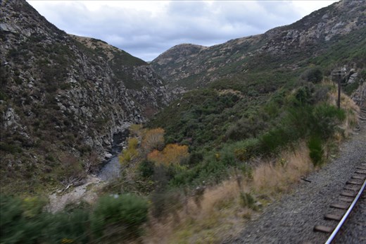 Here's one of the deeper portions of the Gorge. As you can see, it's much more shallow than its counterparts in the western US.