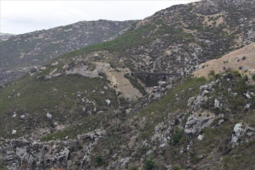 Here, we headed for 1 of the 35 viaducts (bridges) on the route.