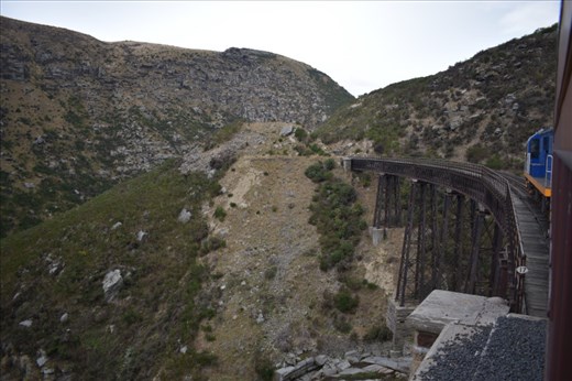 Interestingly, several viaducts are curved to the the track route.