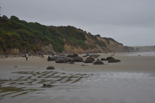 The inclement weather certainly limited the number of other tourists on the beach.