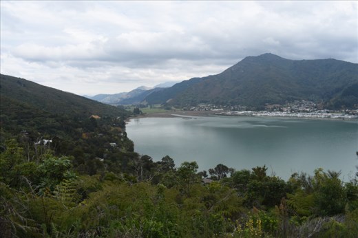 But you definitely had a bird's eye view of the lovely port town of Havelock.