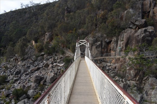 Yep, the bridge WAS pretty narrow.