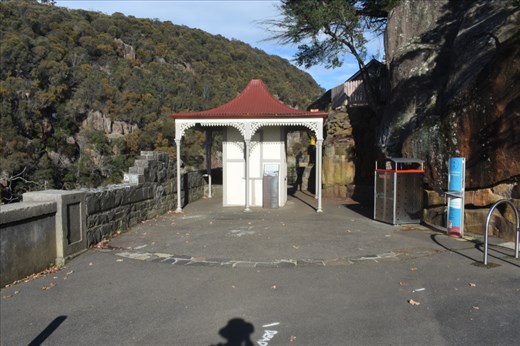 Just beyond Kings Bridge, the local council erected a toll booth to gather funds for the maintenance and improvement of walkways and structures in the Gorge.