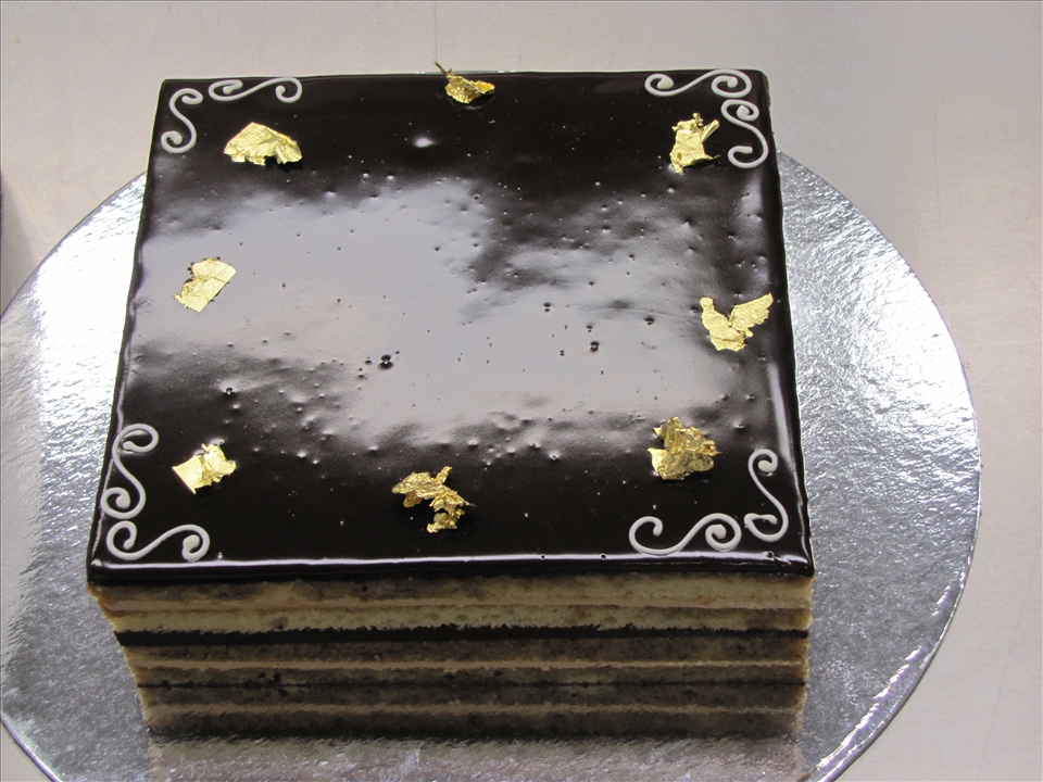opera cake i had made for the first time