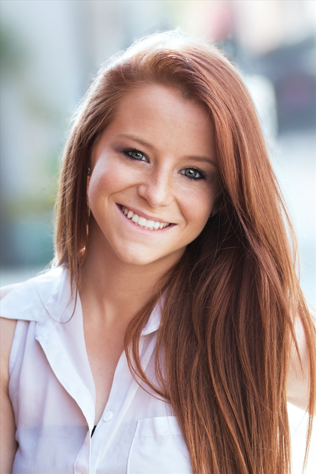 Headshot for my friend Lycia Feuss, another aspiring actress in LA. 