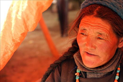 She was living in the middle of nowhere with her 40 yaks and few family members
