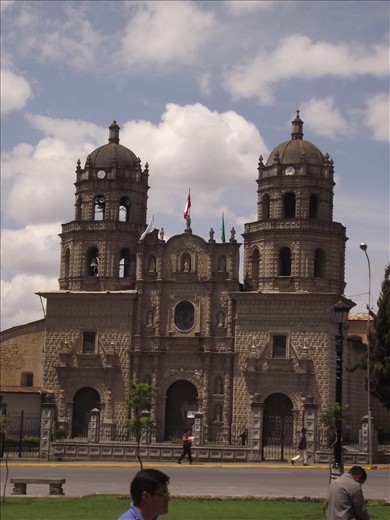 la catedral de Cajamarca