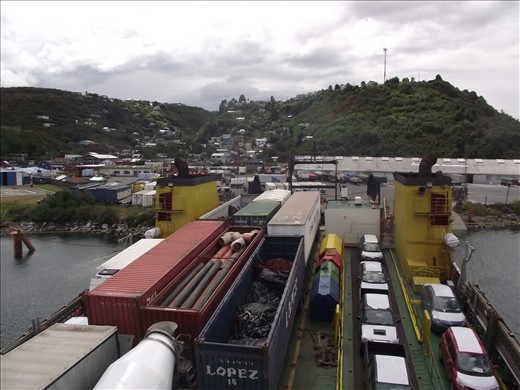 Embarquement sur le Navimag