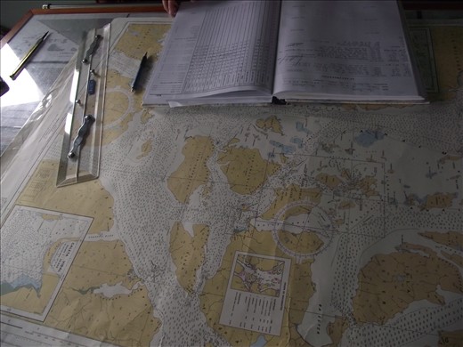 les cartes et la route a suivre