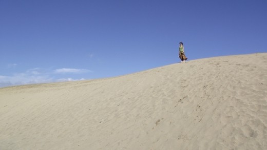 Las dunas de Maspalomas
