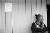 Many refugee families lack a source of income, yet fishing along the mangroves provides self-sustenance as well as products to sell at the local market. Unfortunately, Ecuadorian authorities claim that the communities here are exploiting mangrove resources and must be evicted. In this photo, a notice on the wall warns residents of actions to enforce their eviction.: by tenzijth, Views[850]